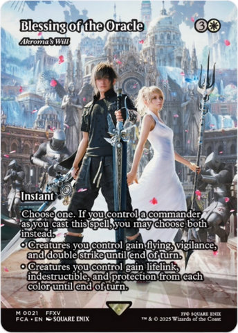{R} Akroma's Will -  Blessing of the Oracle (Showcase) [FINAL FANTASY : Through the Ages][FCA 021]