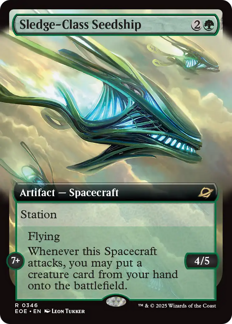 {@@ EOE R} Sledge-Class Seedship (Extended Art) [Edge of Eternities][EOE 346]