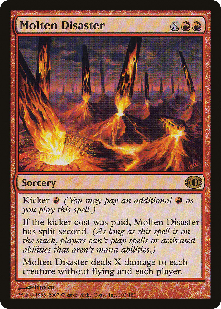 {R} Molten Disaster [Future Sight][FUT 102] - Misty Mountain Games