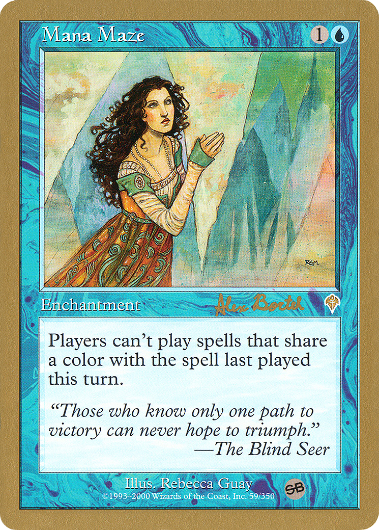 {R} Mana Maze (Alex Borteh) (SB) [World Championship Decks 2001][GB WC01 AB59SB]