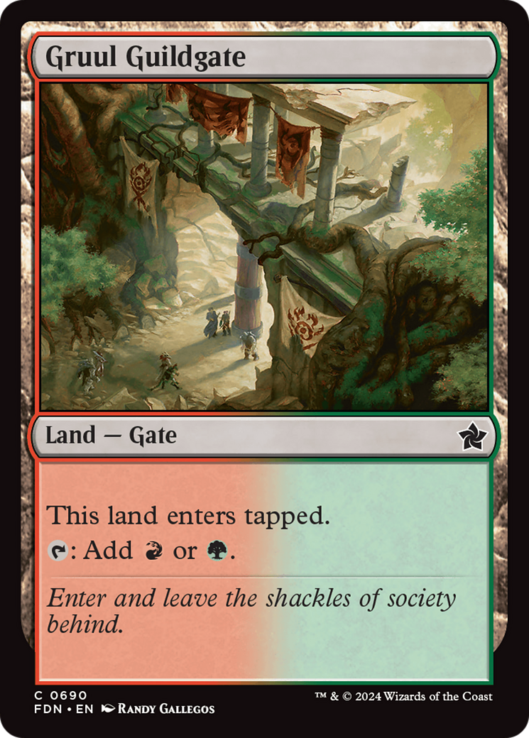 {@C} Gruul Guildgate [Foundations][FDN 690]