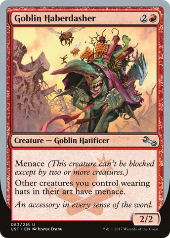 {C} Goblin Haberdasher [Unstable][UST 083]