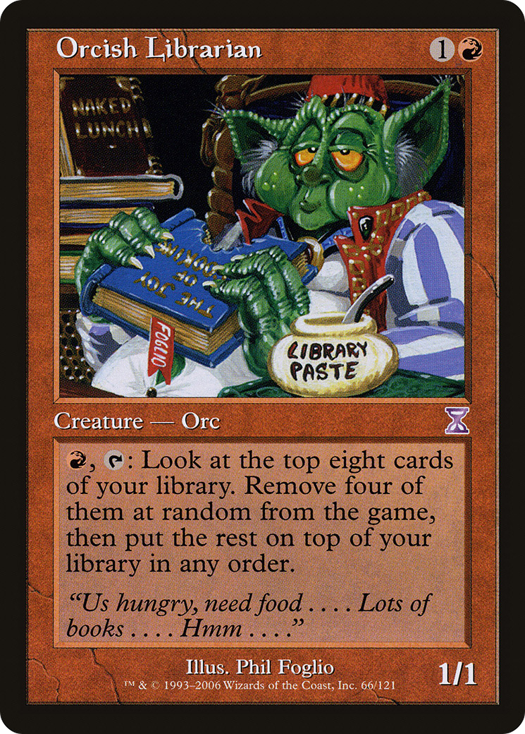 {R} Orcish Librarian [Time Spiral Timeshifted][TSB 066] - Misty Mountain Games