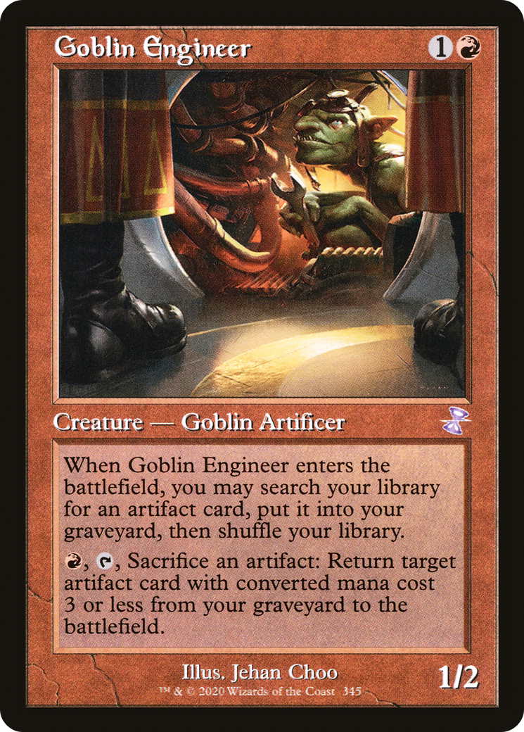 {R} Goblin Engineer (Timeshifted) [Time Spiral Remastered][TSR 345]