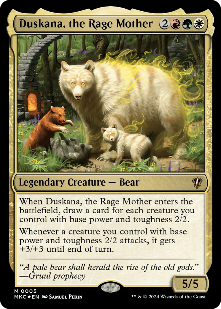 {R} Duskana, the Rage Mother [Murders at Karlov Manor Commander][MKC 005]