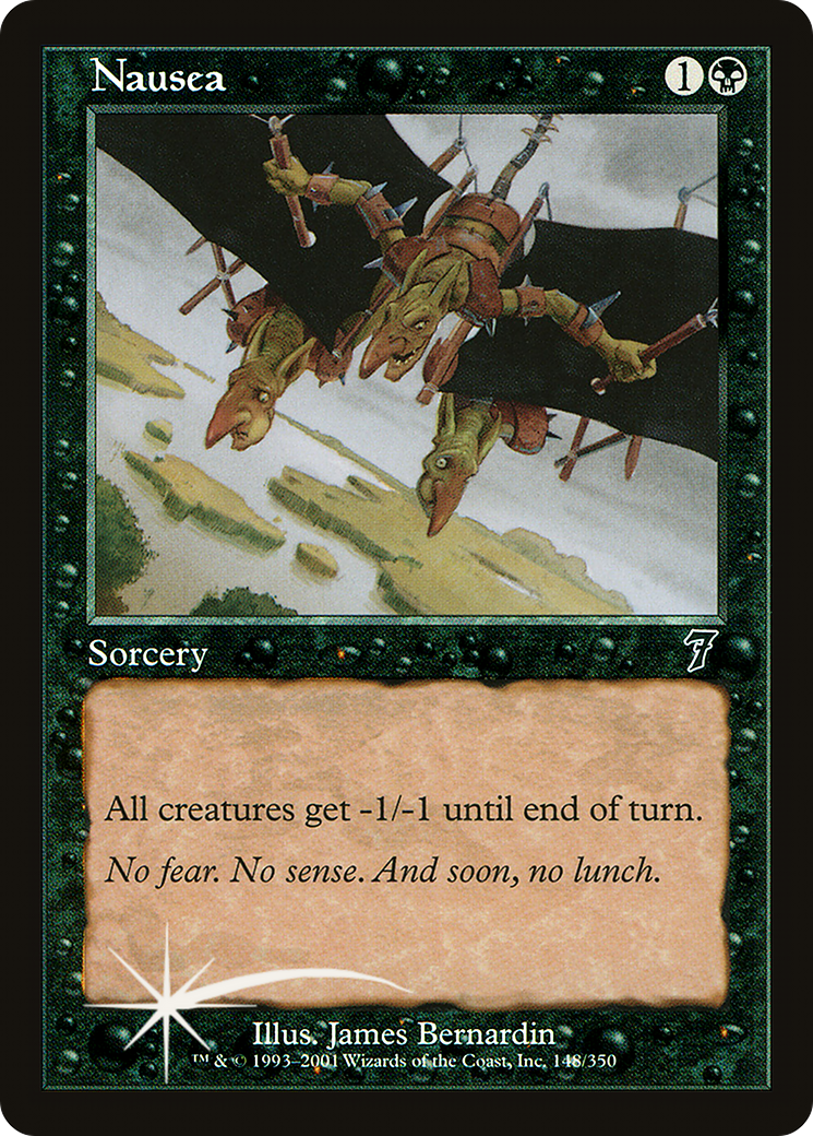 {C} Nausea [Seventh Edition][7ED 148]