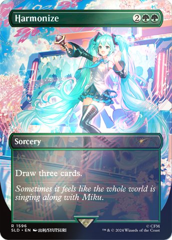 {R} Harmonize (Rainbow Foil) [Secret Lair Drop Series][RBF SLD 1596]