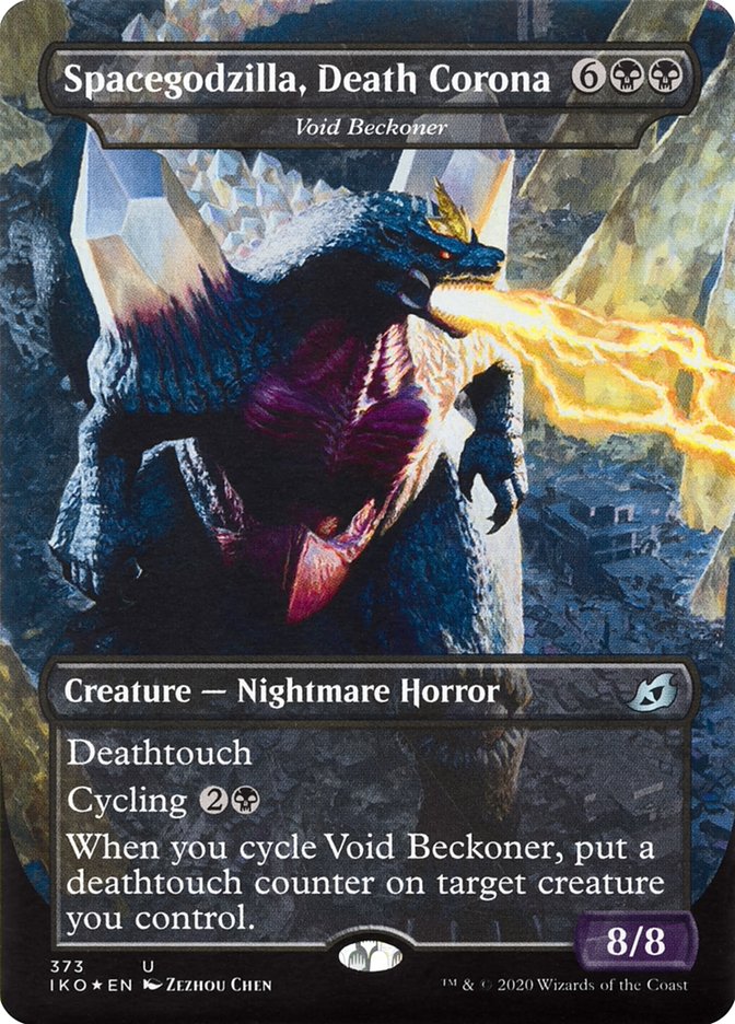 {C} Void Beckoner - Spacegodzilla, Death Corona (Godzilla Series) [Ikoria: Lair of Behemoths][IKO 373]