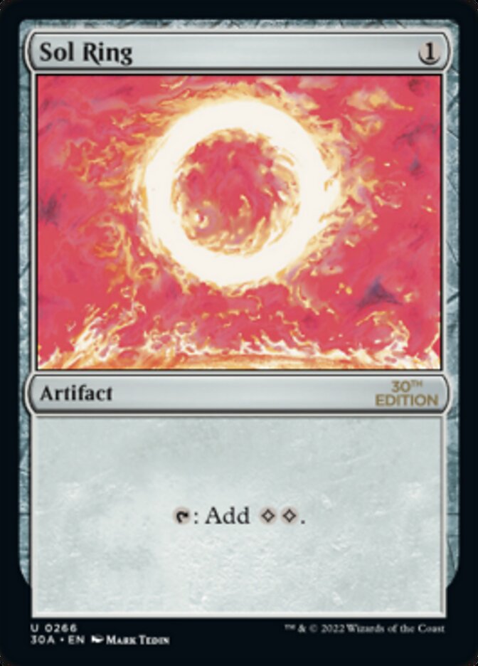 {C} Sol Ring [30th Anniversary Edition][30A 266]