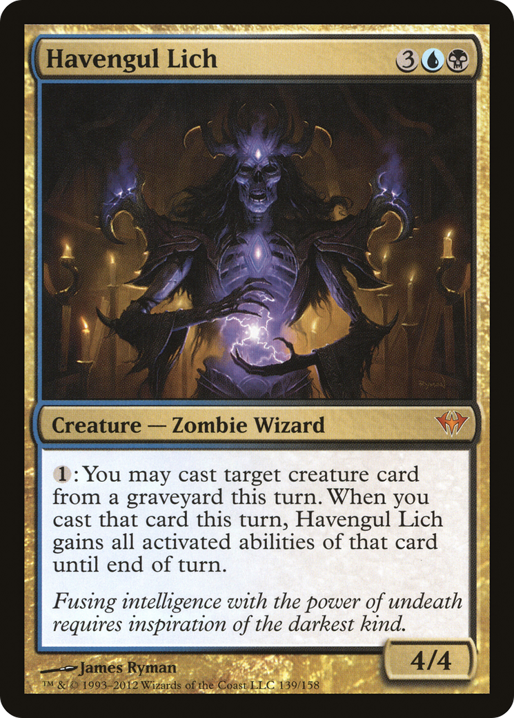 {R} Havengul Lich [Dark Ascension][DKA 139] - Misty Mountain Games