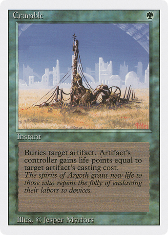 {C} Crumble [Revised Edition][3ED 191]