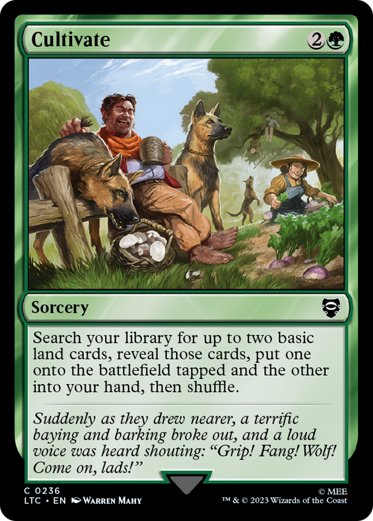 {C} Cultivate [The Lord of the Rings: Tales of Middle-Earth Commander][LTC 236]