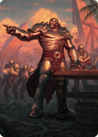 {A} Karn, Living Legacy Art Card 1 [Dominaria United Art Series][ADMU 001]