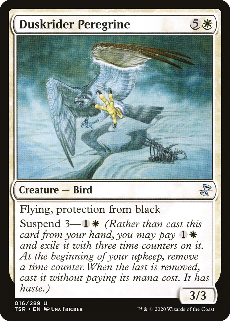 {C} Duskrider Peregrine [Time Spiral Remastered][TSR 016]