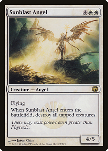 {R} Sunblast Angel [Scars of Mirrodin][SOM 022] - Misty Mountain Games