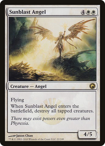{R} Sunblast Angel [Scars of Mirrodin][SOM 022]