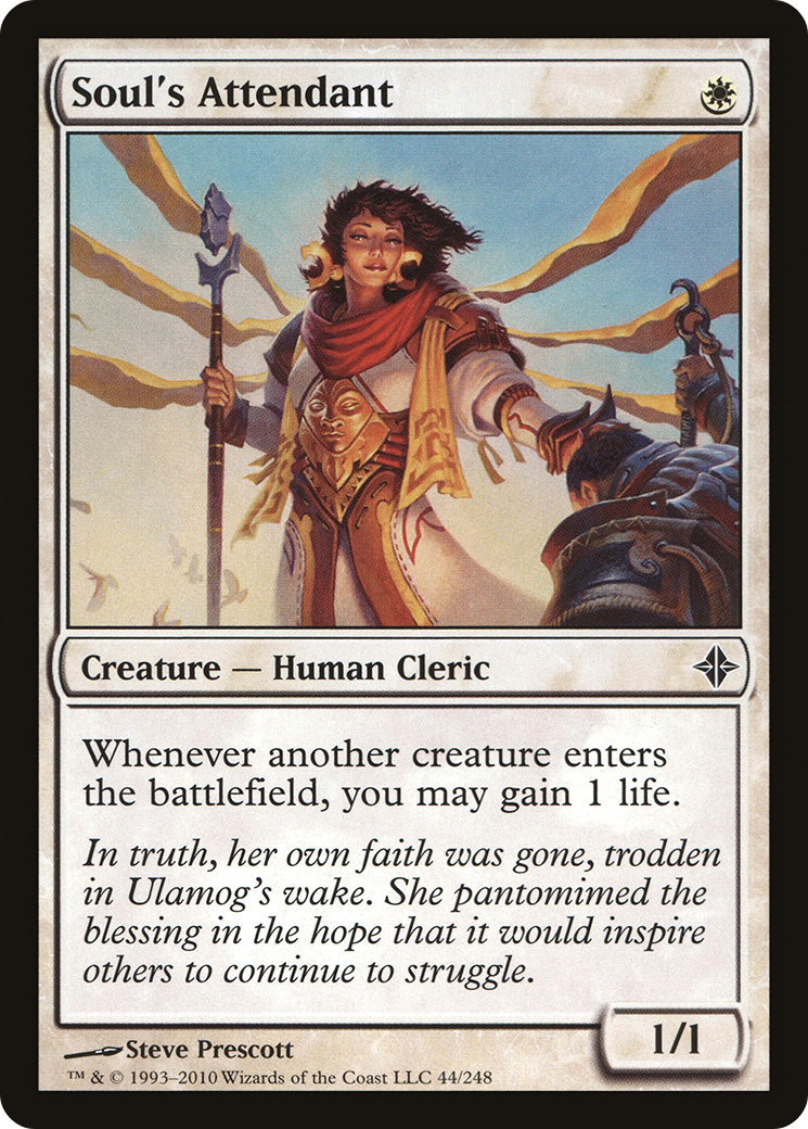 {C} Soul's Attendant [Rise of the Eldrazi][ROE 044] - Misty Mountain Games