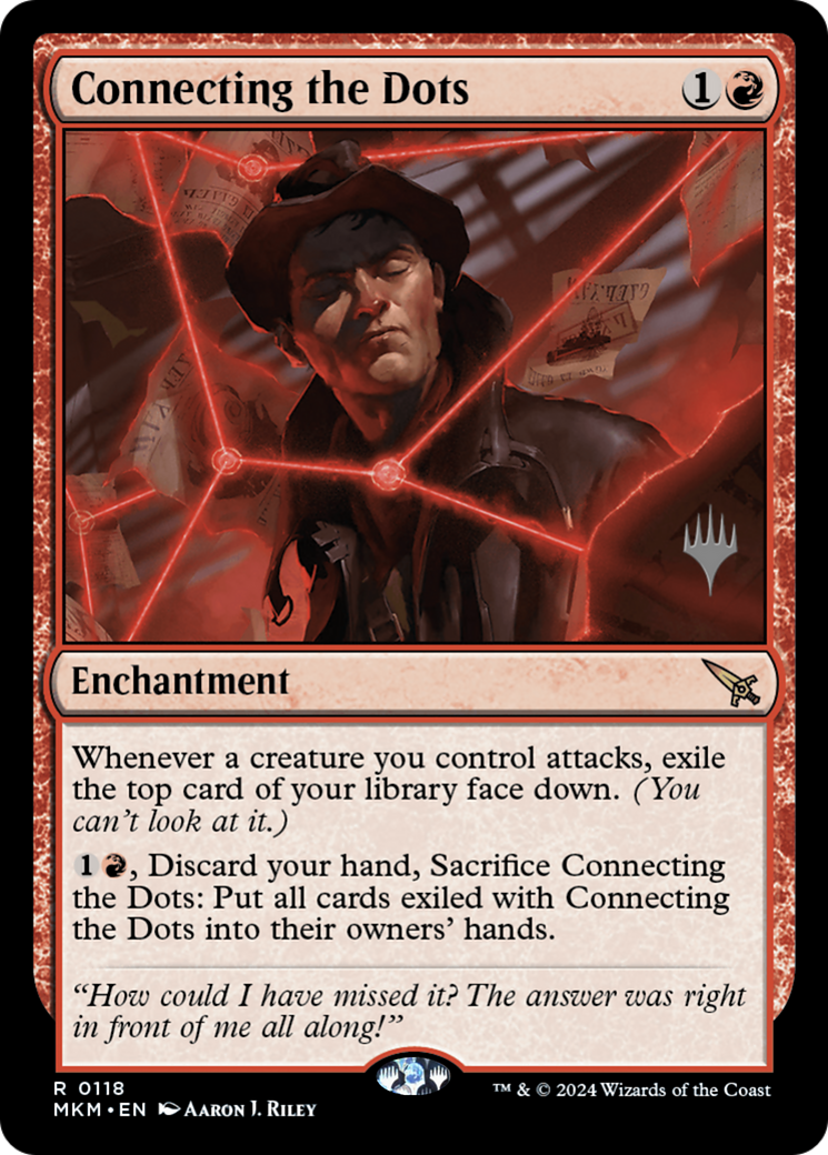 {R} Connecting the Dots (Promo Pack) [Murders at Karlov Manor Promos][PP MKM 118]