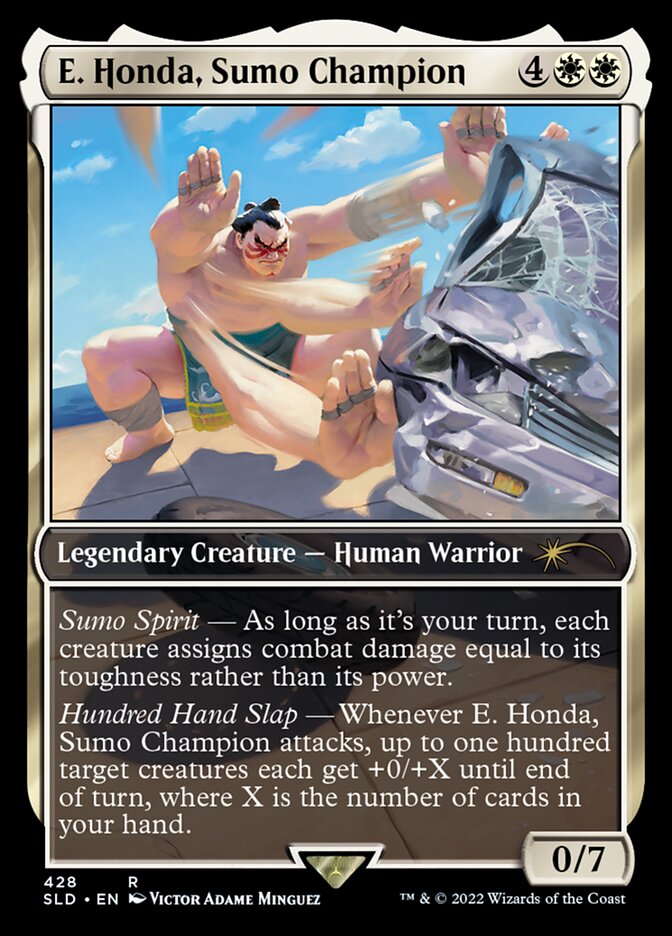 {R} E. Honda, Sumo Champion [Secret Lair Drop Series][SLD 428]