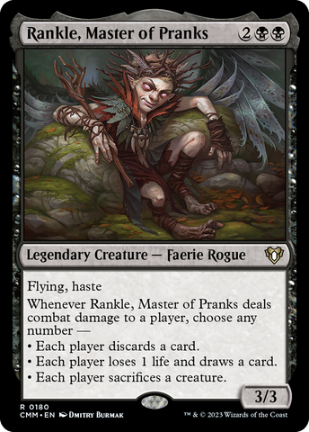 {R} Rankle, Master of Pranks [Commander Masters][CMM 180]