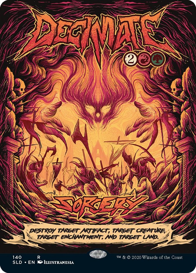 {R} Decimate [Secret Lair Drop Series][SLD 140]