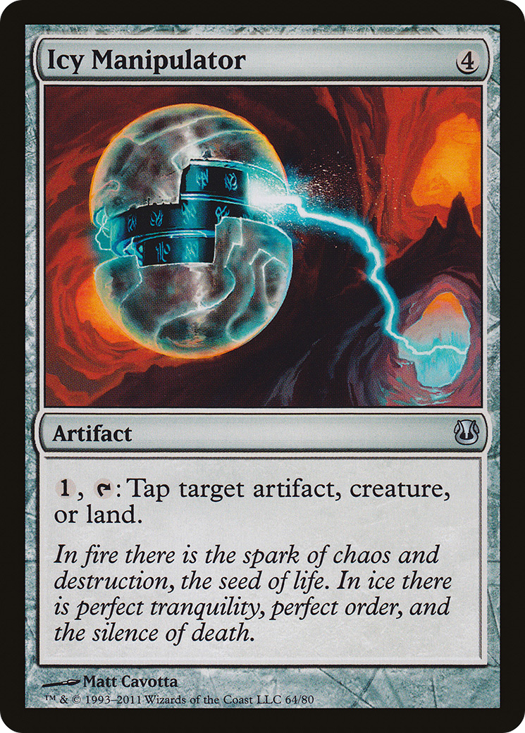 Icy Manipulator (DDH-064) - Duel Decks: Ajani vs. Nicol Bolas Foil