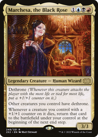 {R} Marchesa, the Black Rose [Double Masters 2022][2X2 248]