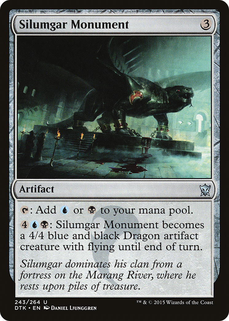 {C} Silumgar Monument [Dragons of Tarkir][DTK 243] - Misty Mountain Games