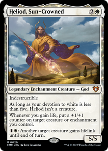 {R} Heliod, Sun-Crowned [Commander Masters][CMM 029]