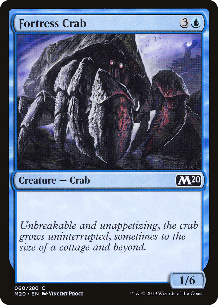 {C} Fortress Crab [Core Set 2020][M20 060]