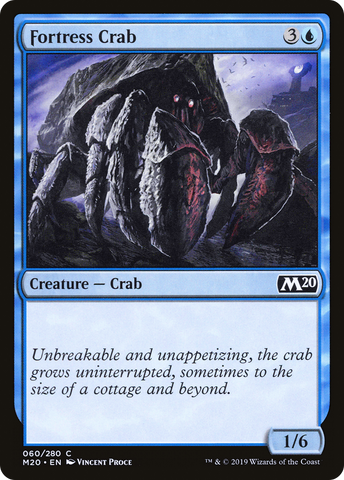 {C} Fortress Crab [Core Set 2020][M20 060]