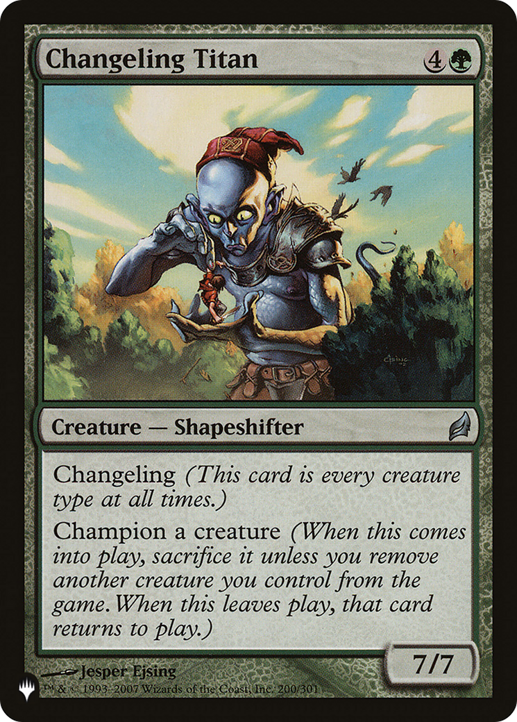 Changeling Titan [LIST 200/301]