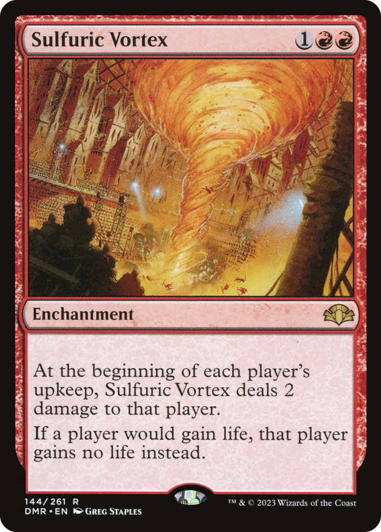 {R} Sulfuric Vortex [Dominaria Remastered][DMR 144]