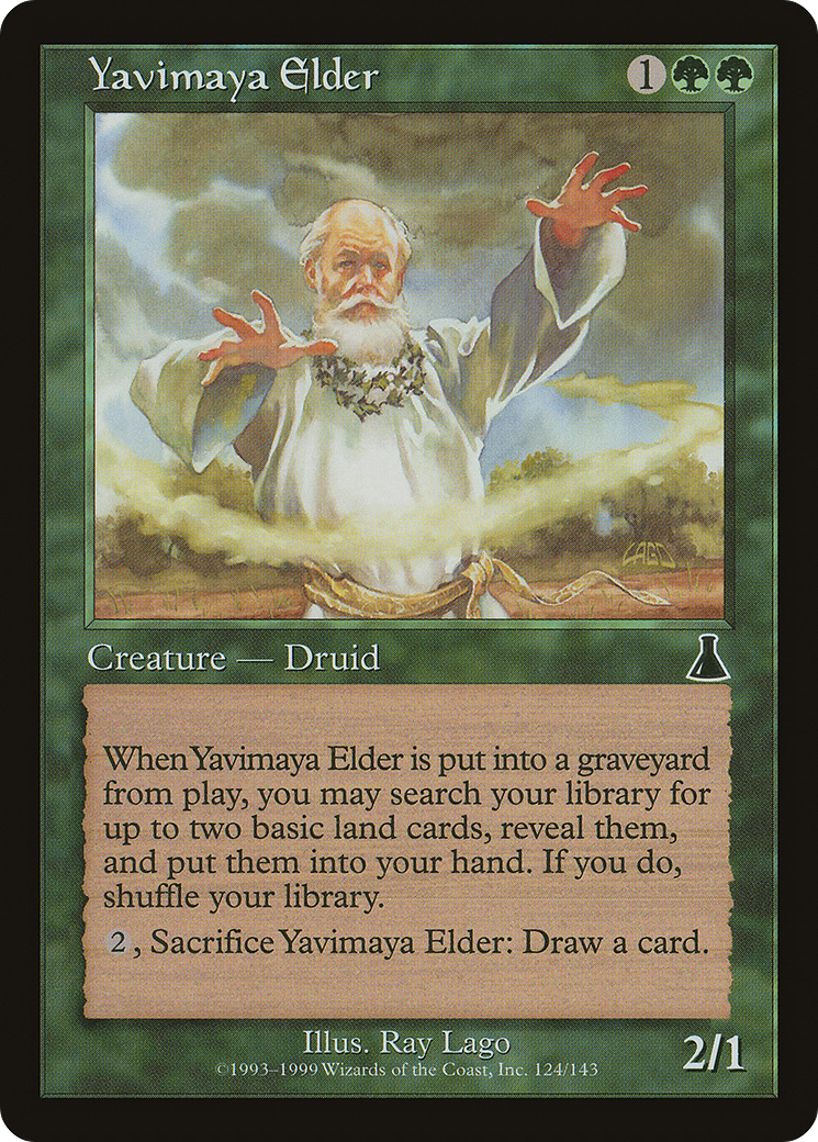 {C} Yavimaya Elder [Urza's Destiny][UDS 124] - Misty Mountain Games