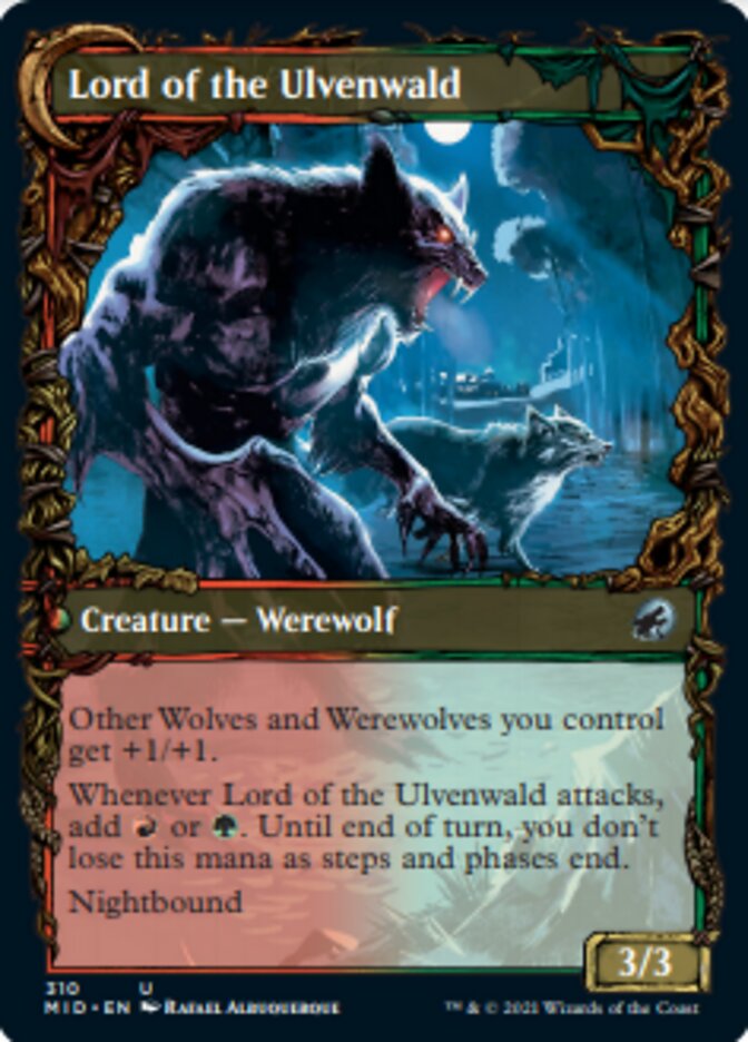 {C} Kessig Naturalist // Lord of the Ulvenwald (Showcase Equinox) [Innistrad: Midnight Hunt][MID 310]
