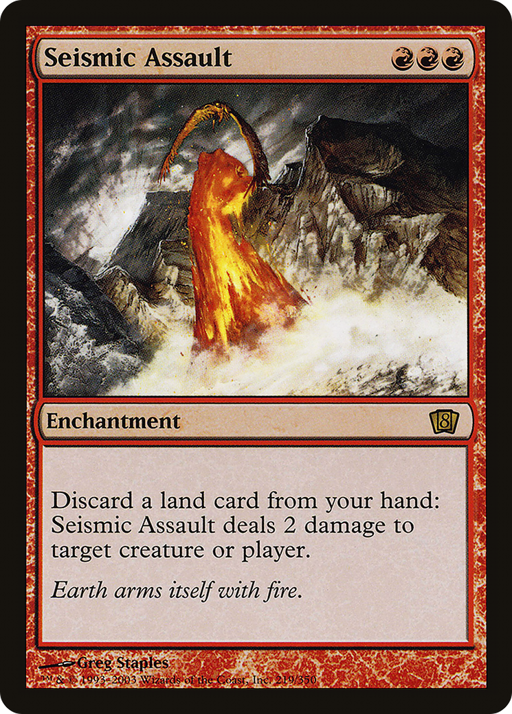 {R} Seismic Assault [Eighth Edition][8ED 219]