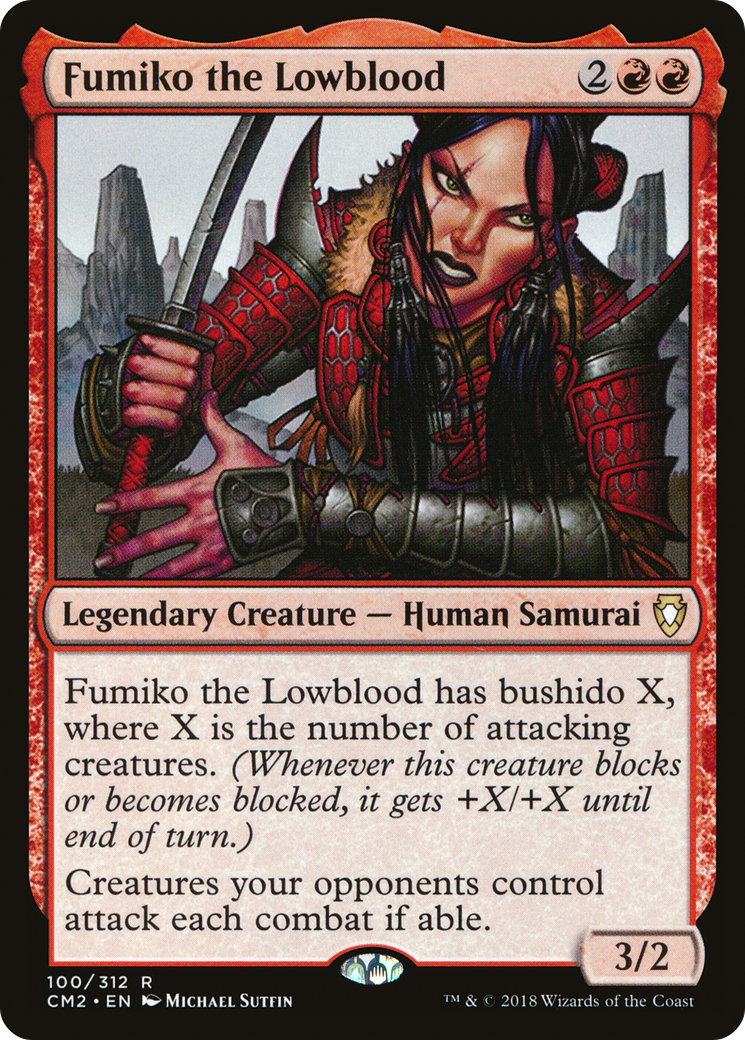 {R} Fumiko the Lowblood [Commander Anthology Volume II][CM2 100]