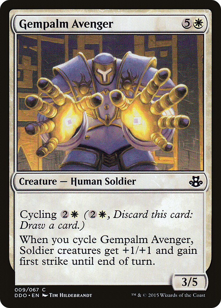 {C} Gempalm Avenger [Duel Decks: Elspeth vs. Kiora][DDO 009]