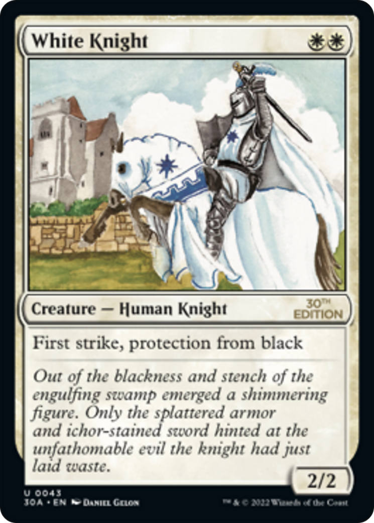 {C} White Knight [30th Anniversary Edition][30A 043]