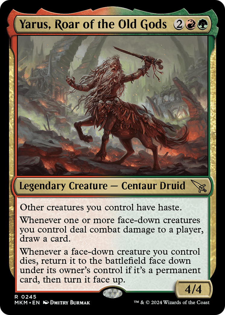 {@R} Yarus, Roar of the Old Gods [Murders at Karlov Manor][MKM 245]