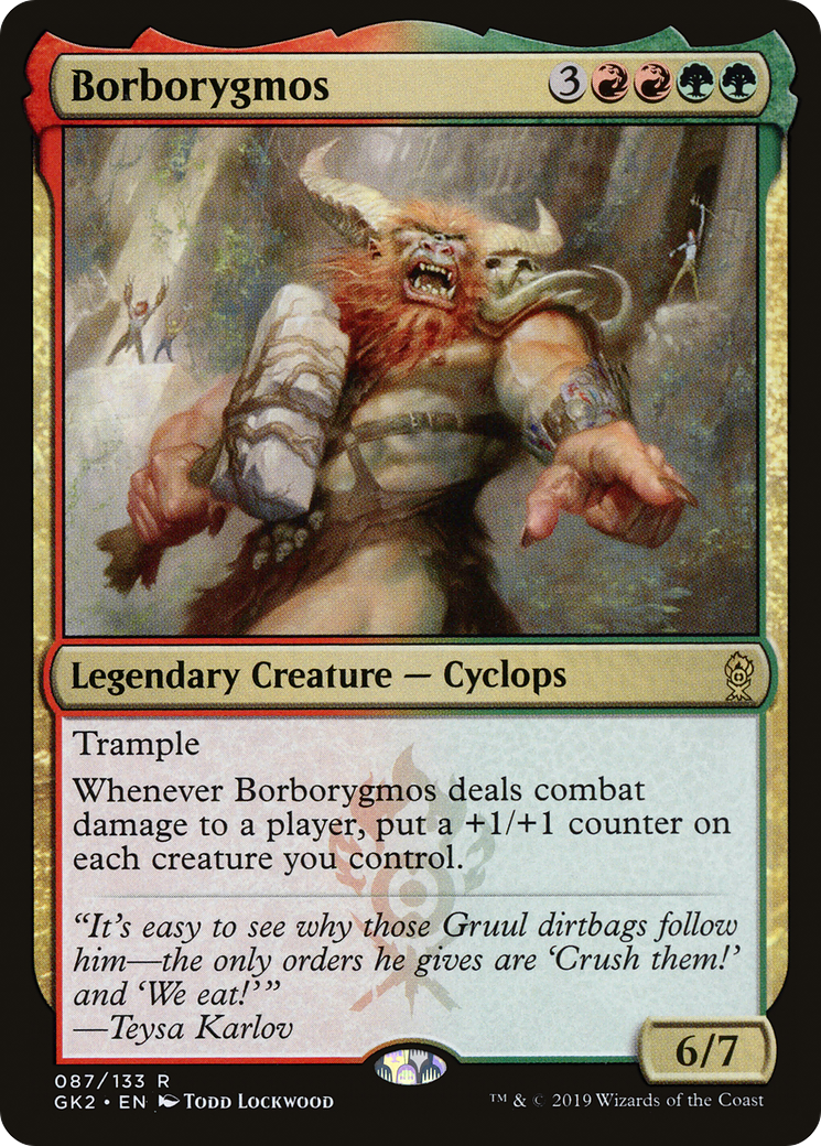 {R} Borborygmos [Ravnica Allegiance Guild Kit][GK2 087]