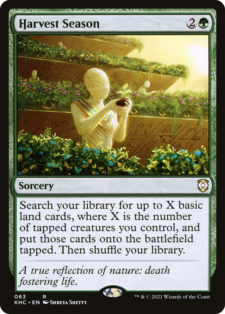 {R} Harvest Season [Kaldheim Commander][KHC 063]