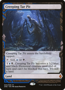 {R} Creeping Tar Pit (Expeditions) [Zendikar Rising Expeditions][ZNE 024]