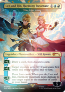 {R} Len and Rin, Harmony Incarnate - The Royal Scions (Rainbow Foil) [Secret Lair Drop Series][RBF SLD 1600]