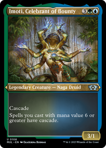 {C} Imoti, Celebrant of Bounty (Foil Etched) [Multiverse Legends][MUL 108]