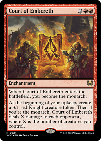 {R} Court of Embereth [Wilds of Eldraine Commander][WOC 024]