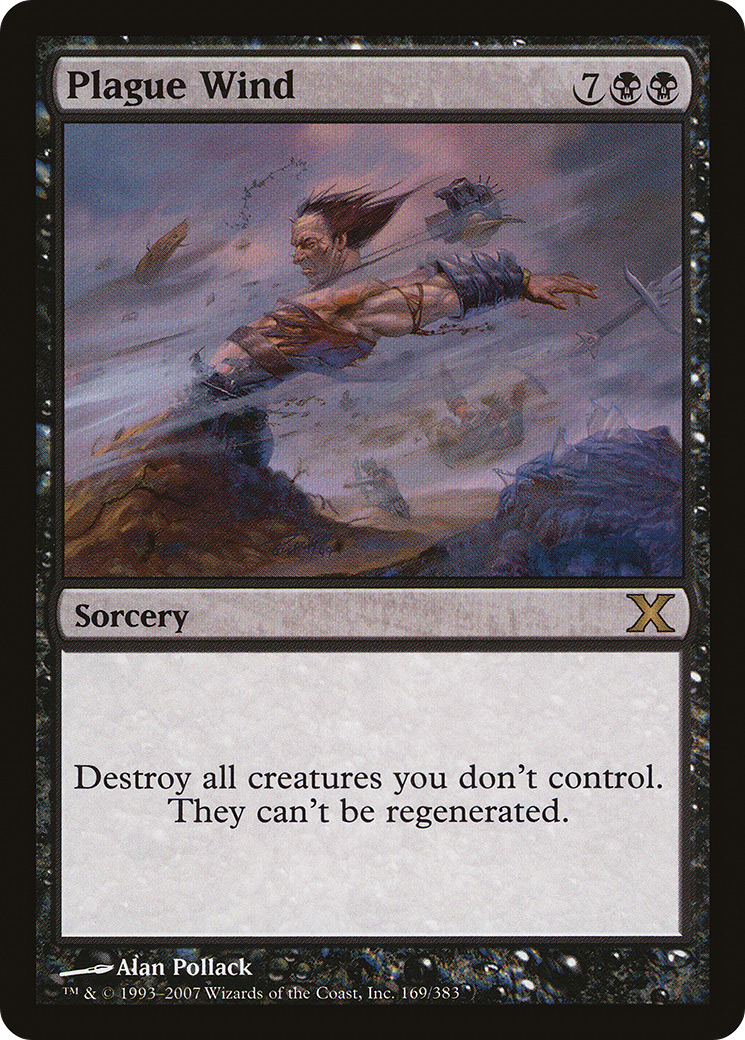 {R} Plague Wind [Tenth Edition][10E 169] - Misty Mountain Games