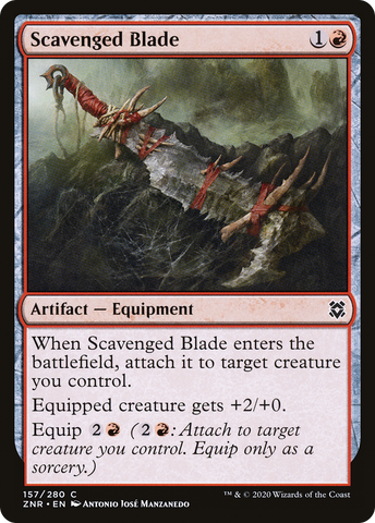 {C} Scavenged Blade [Zendikar Rising][ZNR 157]
