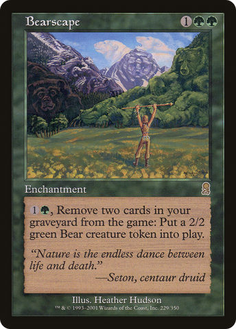 {R} Bearscape [Odyssey][ODY 229]