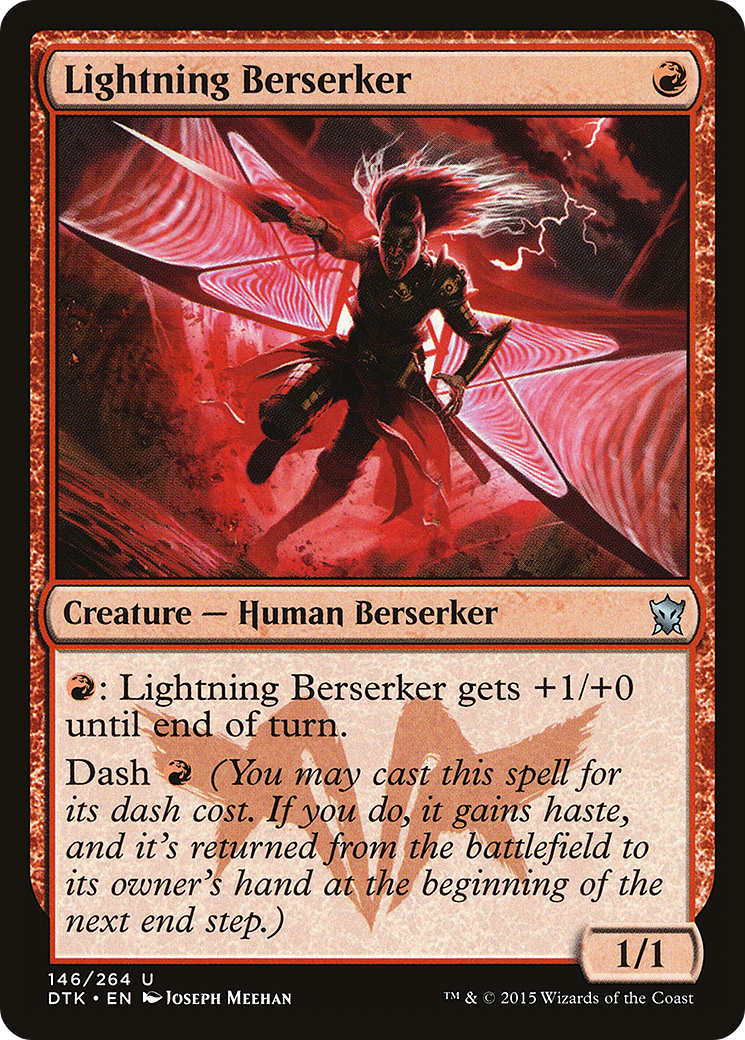 {C} Lightning Berserker [Dragons of Tarkir][DTK 146]
